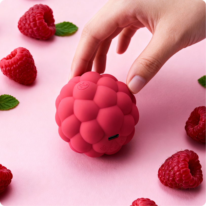 Berri Clitoral Vibrator (Raspberry) — color option