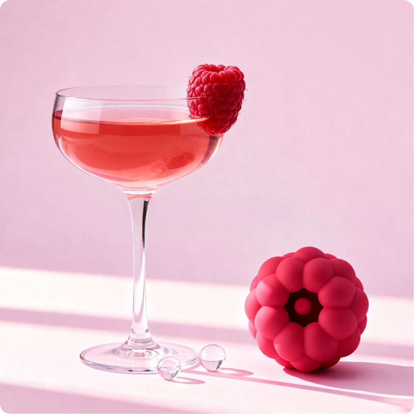 Berri Clitoral Vibrator (Raspberry) — charging