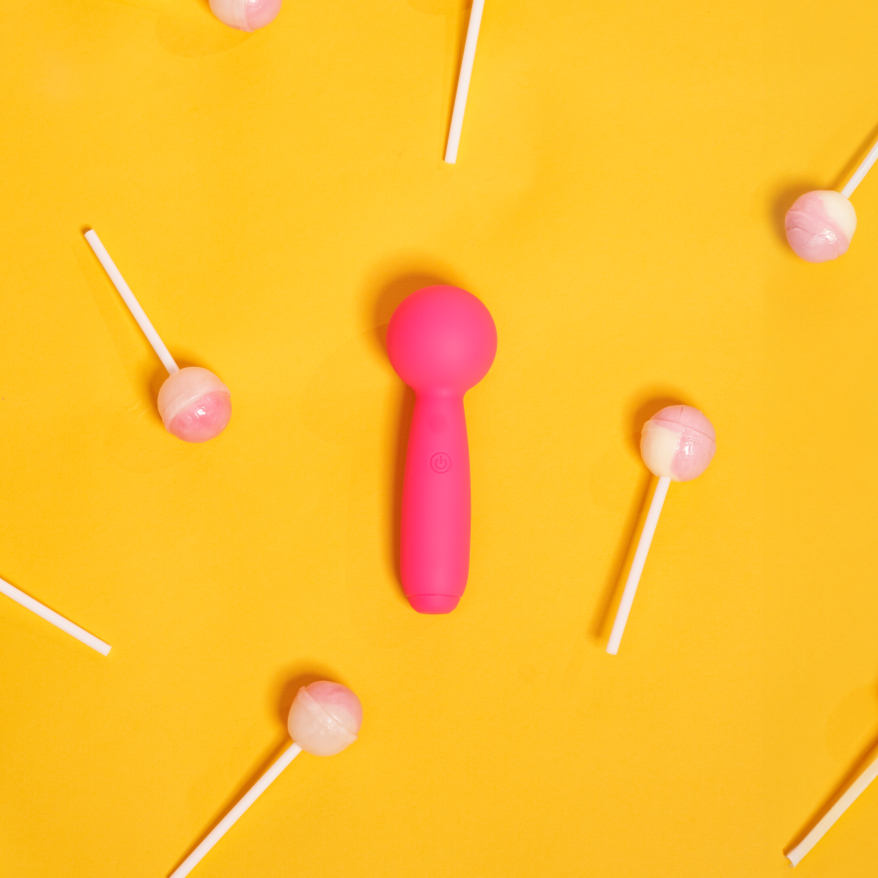 Lolly Mini Wand Vibrator – Vorderseite